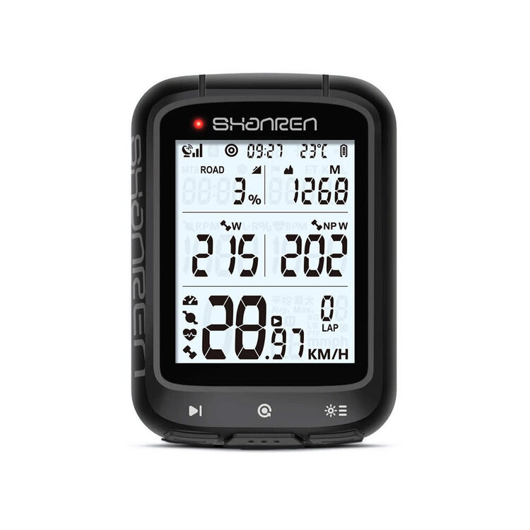 SHANREN SHANREN MILES GPS BIKE COMPUTER