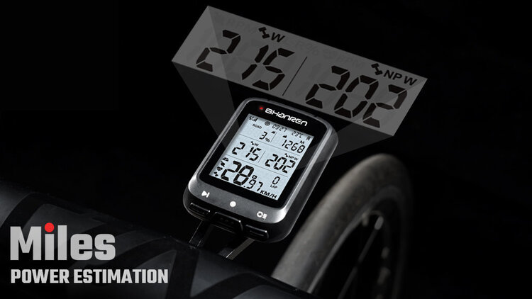 SHANREN SHANREN MILES GPS BIKE COMPUTER