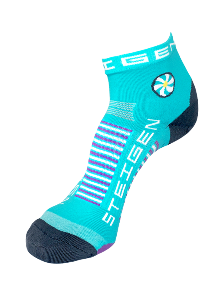 STEIGEN STEIGEN CHAUSSETTE 1/4 TURQUOISE UNISEX 5-12