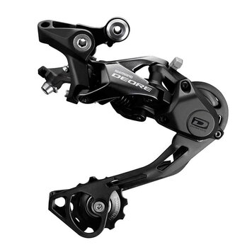 SHIMANO Shimano, Deore RD-M6000, Rear derailleur, 10sp., GS, Black (11-42T)