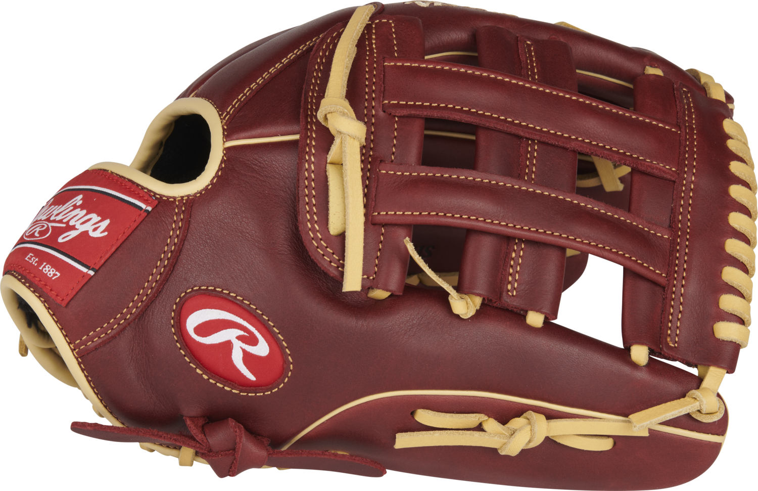 Gant Baseball Rawlings Jeunesse 11.5 Pouces – Main Droite – Noir – R115BBR