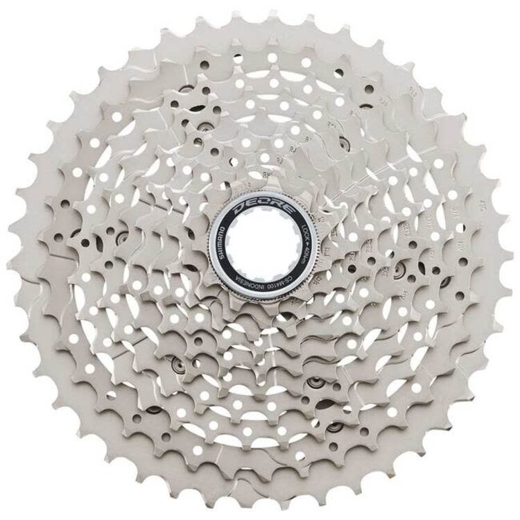 SHIMANO SHIMANO CASSETTE SPROCKET, CS-M4100, 11-42T, DEORE, 10 VITESSES