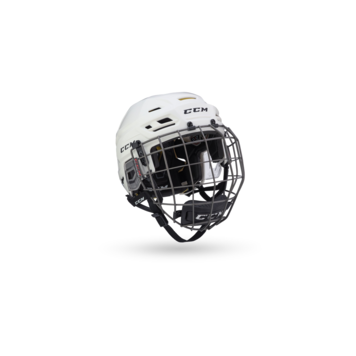 CCM Hockey CCM CASQUE TACKS 310 BLANC COMBO