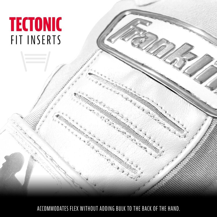 FRANKLIN FRANKLIN CFX PRO CHROME GANTS DE FRAPPEUR ADULTE BLANC