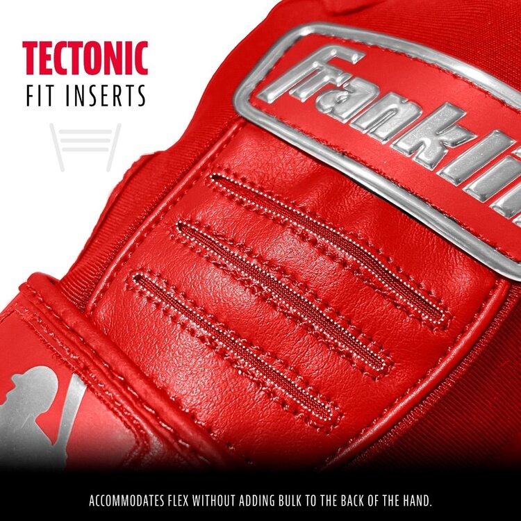 FRANKLIN FRANKLIN CFX PRO CHROME GANTS DE FRAPPEUR ADULTE ROUGE