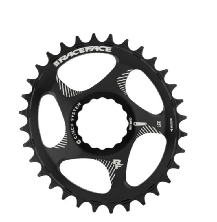 Race Face RACEFACE chainring cinch ,DM,OVAL,30T,BLK,10-12S