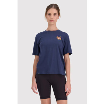 MONS ROYALE MONS ROYAL ICON MERINO AIR-CON RELAXED TEE FEMMES MIDNIGHT