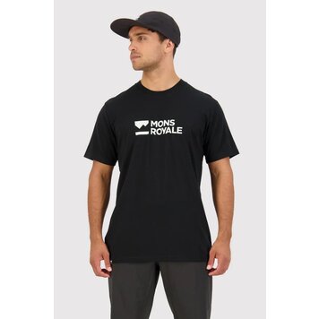 MONS ROYALE MONS ROYALE t-shirt ICON noir homme