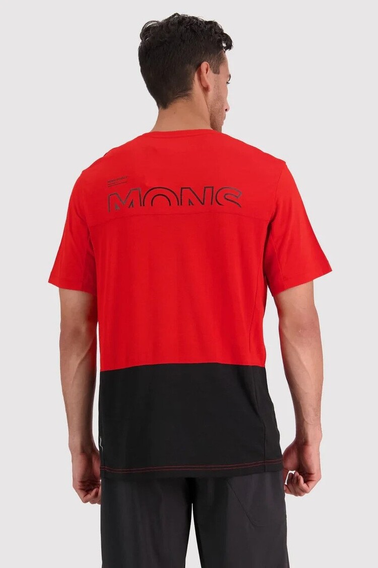 MONS ROYALE MONS ROYALE TARN MERINO SHIFT T-SHIRT HOMME