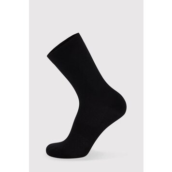 MONS ROYALE MONS ROYALE UNISEX ATLAS MERINO CREW SOCK NOIR