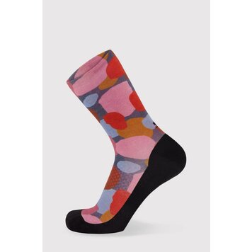 MONS ROYALE MONS ROYALE ATLAS MERINO CREW SOCK UNISEX SPLATTER SMALL