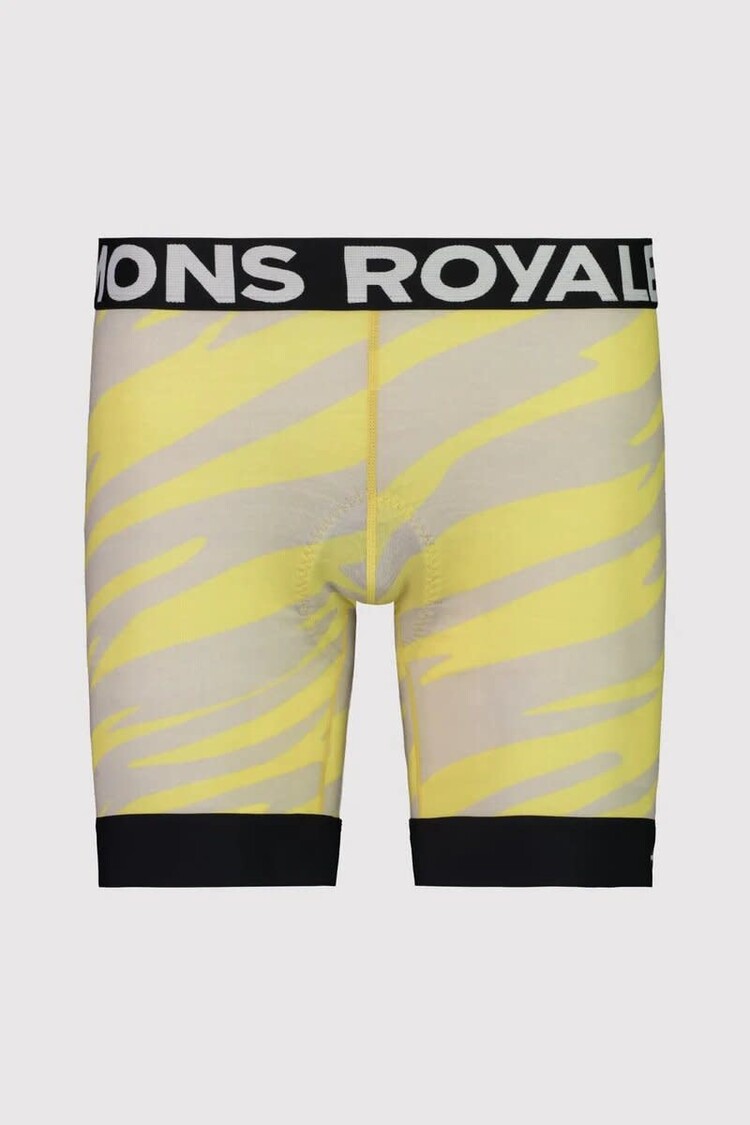 MONS ROYALE MONS ROYALE ENDURO MERINO AIR-CON MTB LINER LIME CAMO FEMMES