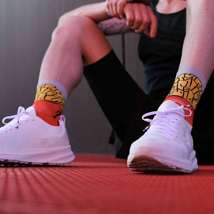 BVSPORT BVSPORT BAS COLLECTION NUTRISOCKS TRAIL FRITES