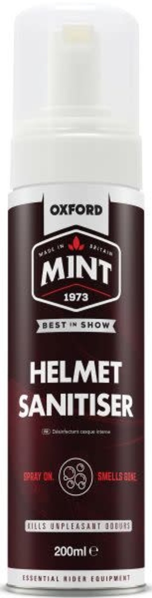 OXFORD MINT HELMET SANITISER (désinfectant pour casques)