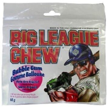 BIG LEAGUE CHEW BIG LEAGUE CHEW GOMME BALLOUNE SAVEUR ORIGINALE