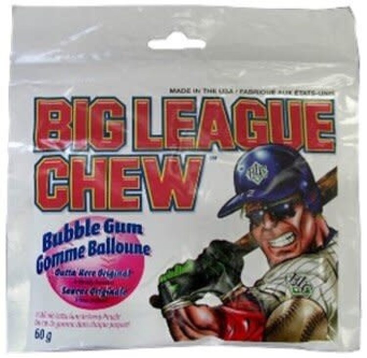 BIG LEAGUE CHEW BIG LEAGUE CHEW GOMME BALLOUNE SAVEUR ORIGINALE