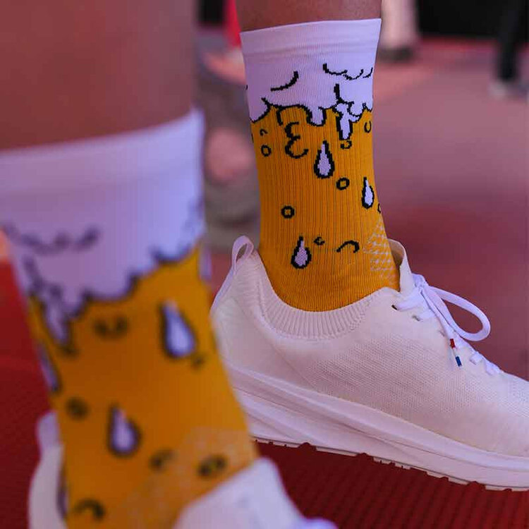 BVSPORT BVSPORT BAS COLLECTION NUTRISOCKS TRAIL BIÈRE