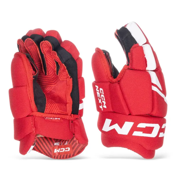 CCM CCM NEXT GANTS DE HOCKEY ENFANT ROUGE