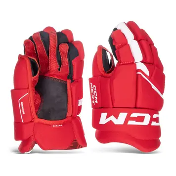 CCM CCM NEXT GANTS DE HOCKEY JUNIOR ROUGE