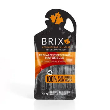 BRIX BRIX GEL ÉNERGÉTIQUE 100% ÉRABLE 38G