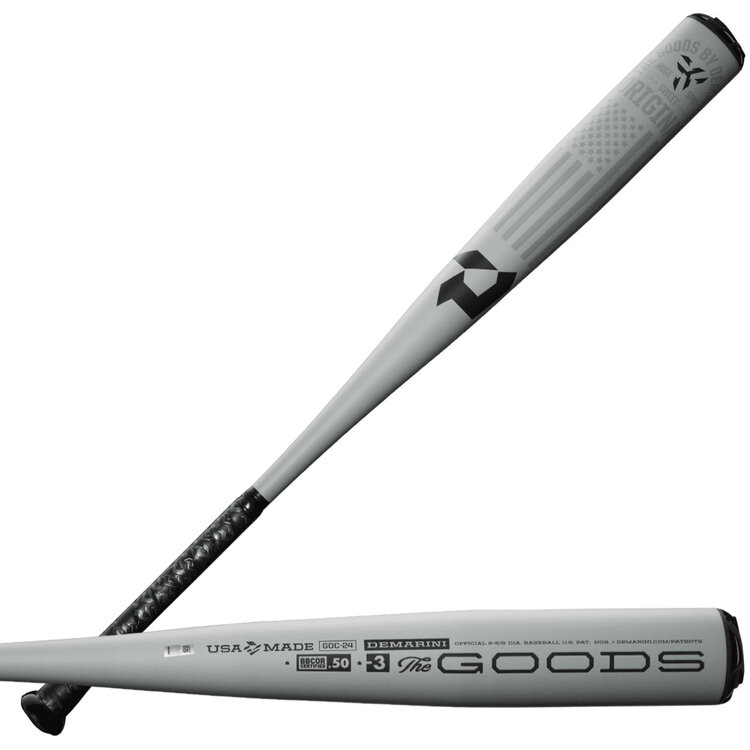 DEMARINI DEMARINI THE GOODS BBCOR 1-PIECE BATON BASEBALL 2''5/8