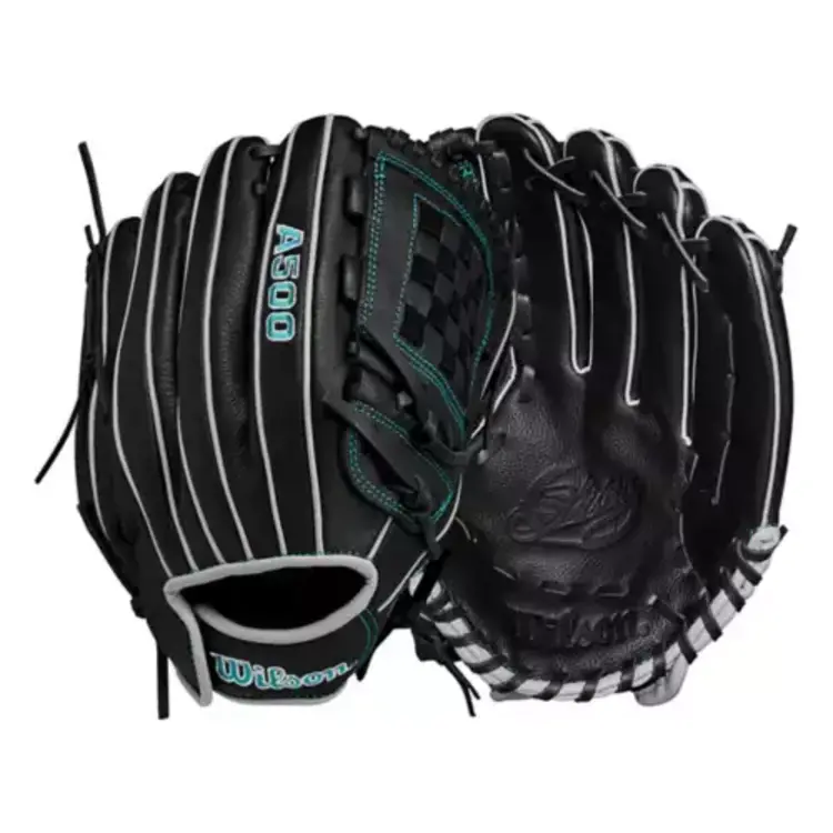 WILSON WILSON A500 SIREN GANT SOFTBALL 12'' NOIR/TURQUOISE
