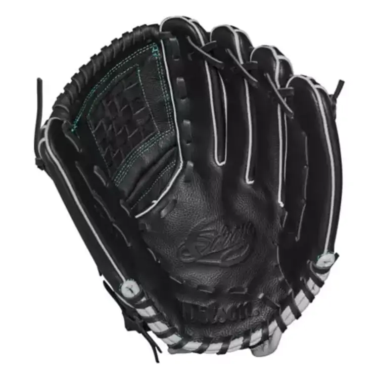 WILSON WILSON A500 SIREN GANT SOFTBALL 12'' NOIR/TURQUOISE