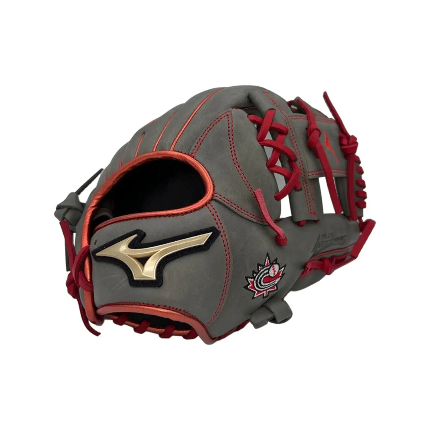 MIZUNO TRADITION SERIES CANADA GANT BASEBALL 11 5 GRIS ROUGE La boutique Rover Sportss