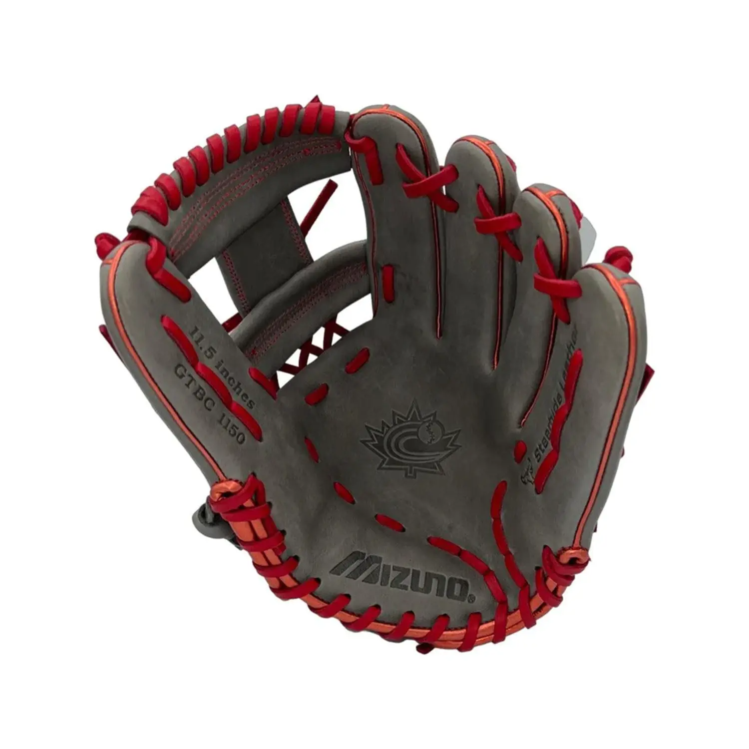 MIZUNO TRADITION SERIES CANADA GANT BASEBALL 11 5 GRIS ROUGE La boutique Rover Sportss