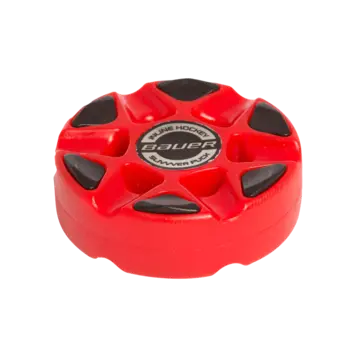 Bauer Hockey BAUER RH SLIVVVER PUCK RED SINGLE