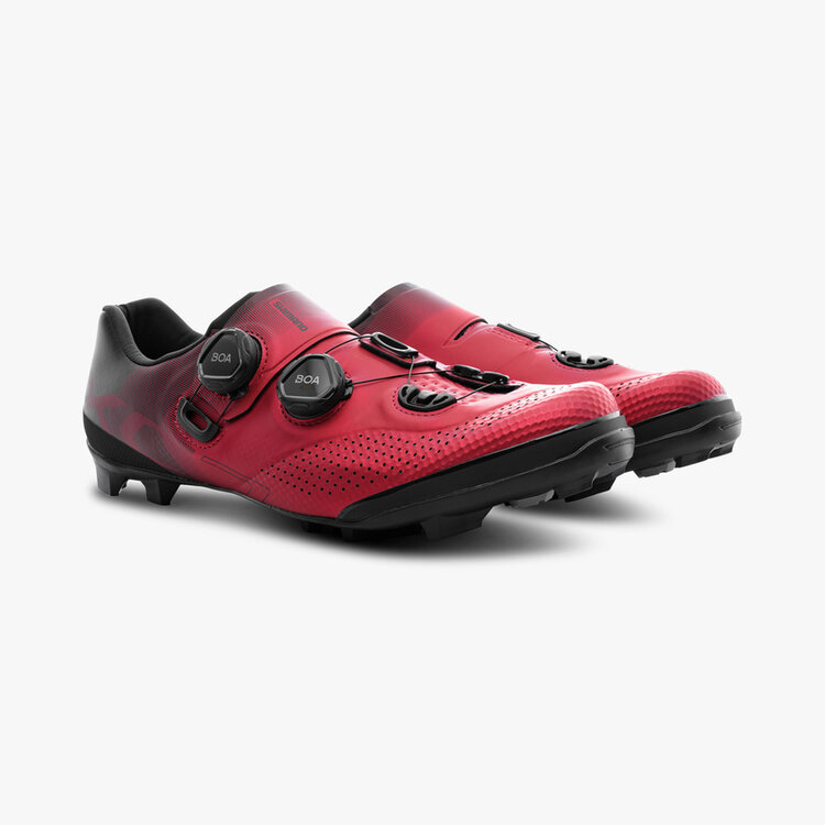 SHIMANO SHIMANO XC7 SOULIER VÉLO DE MONTAGNE ROUGE 43EUR (9US)