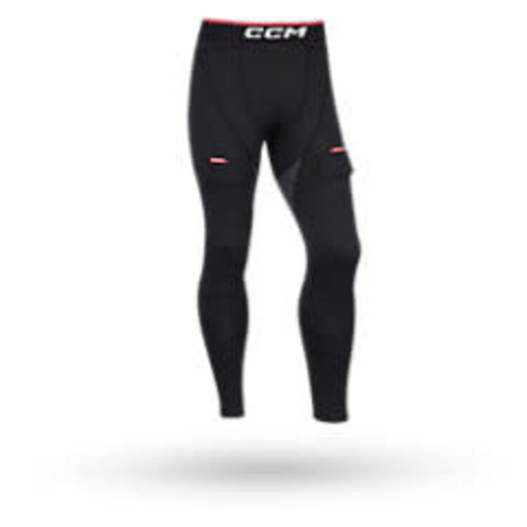 CCM Hockey CCM PANTALON DE COMPRESSION AVEC COQUILLE JUNIOR