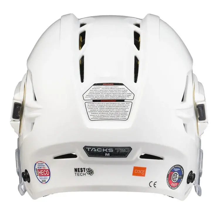 CCM Hockey CCM TACKS 720 CASQUE DE HOCKEY SENIOR BLANC
