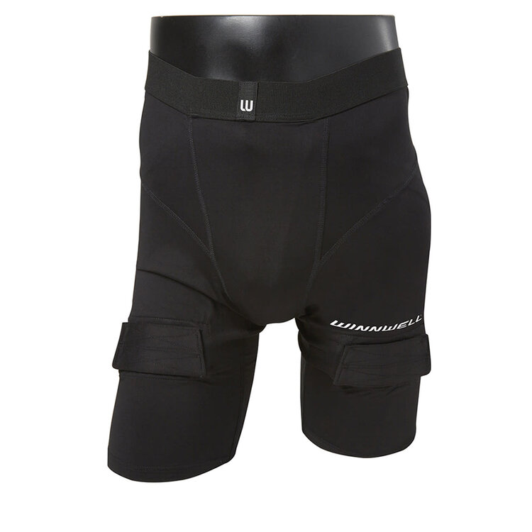 WINNWELL WINNWELL SHORT DE COMPRESSION AVEC COQUILLE JUNIOR