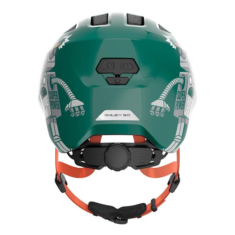 Abus ABUS SMILEY 3.0 CASQUE DE VÉLO ENFANT ROBOT VERT