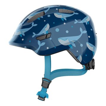 Abus ABUS SMILEY 3.0 CASQUE DE VÉLO ENFANT BALEINE BLEUE
