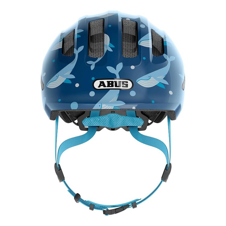 Abus ABUS SMILEY 3.0 CASQUE DE VÉLO ENFANT BALEINE BLEUE