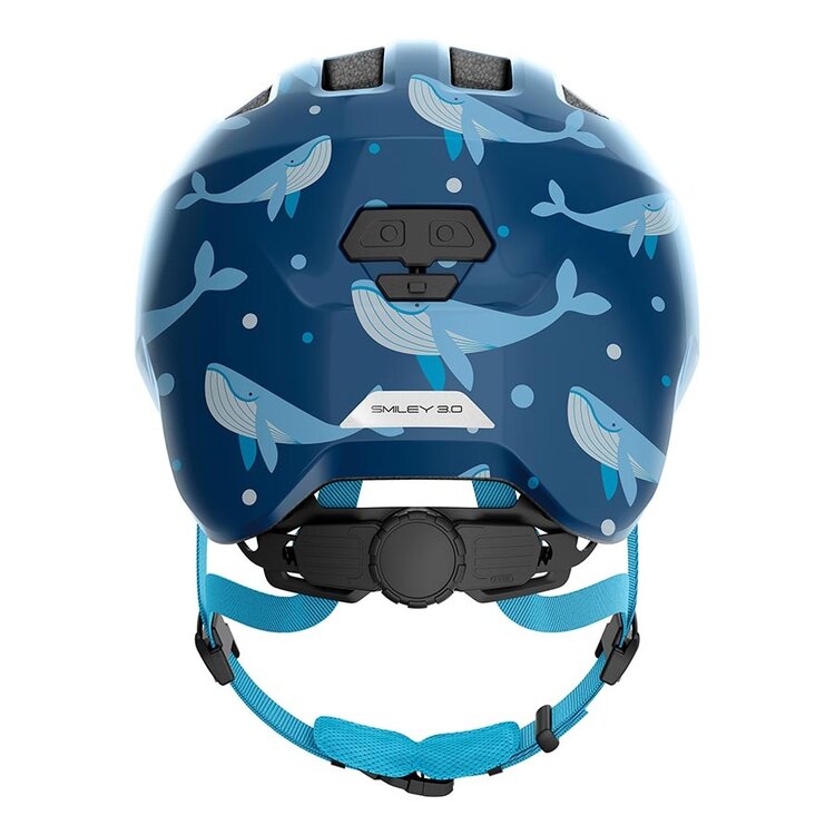 Abus ABUS SMILEY 3.0 CASQUE DE VÉLO ENFANT BALEINE BLEUE
