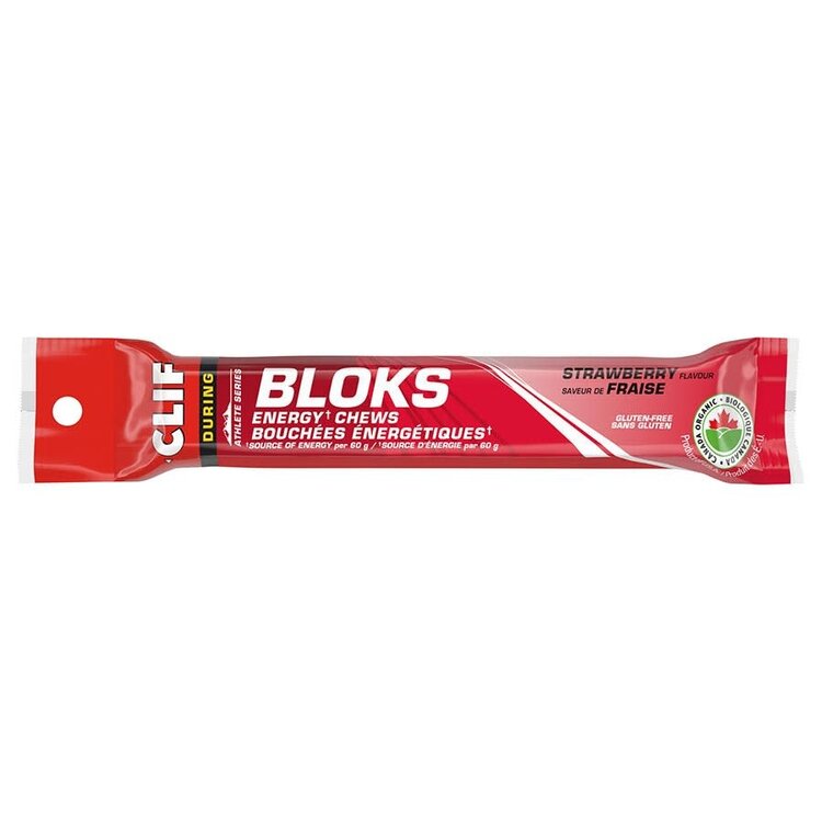 CLIFF CLIF BLOKS STRAWBERRY 60G