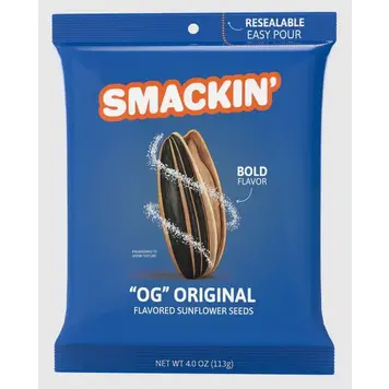 SMACKIN SMACKIN GRAINE DE TOURNESOL ORIGINAL (SAC DE 4OZ)
