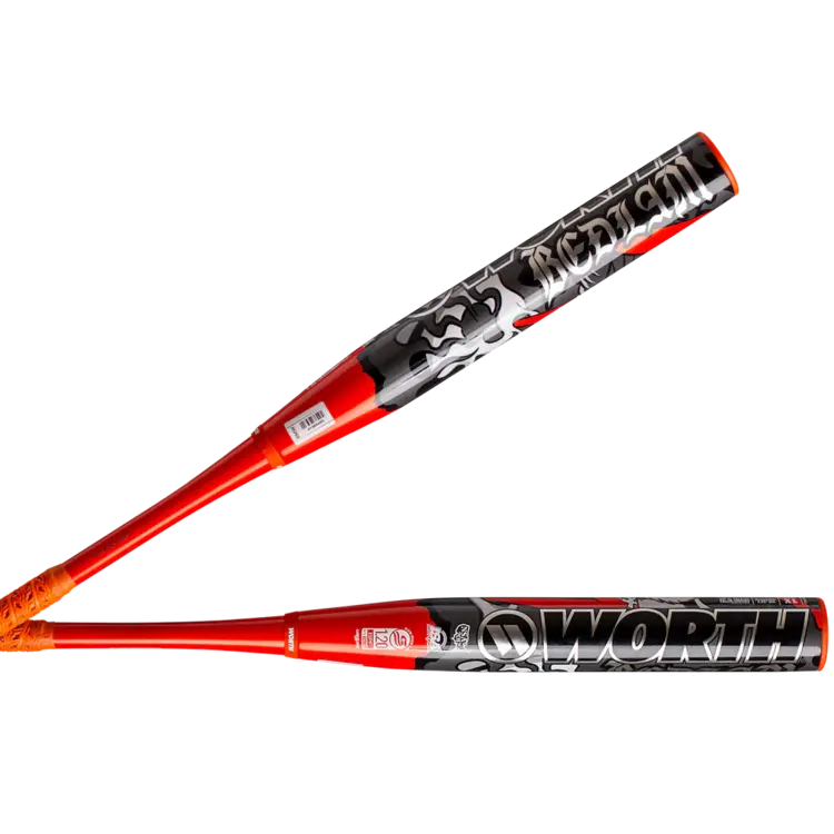 WORTH WORTH BEDLAM PHIL MATTE SIGNATURE BATON DE SLOWPITCH 12,5'' BARIL