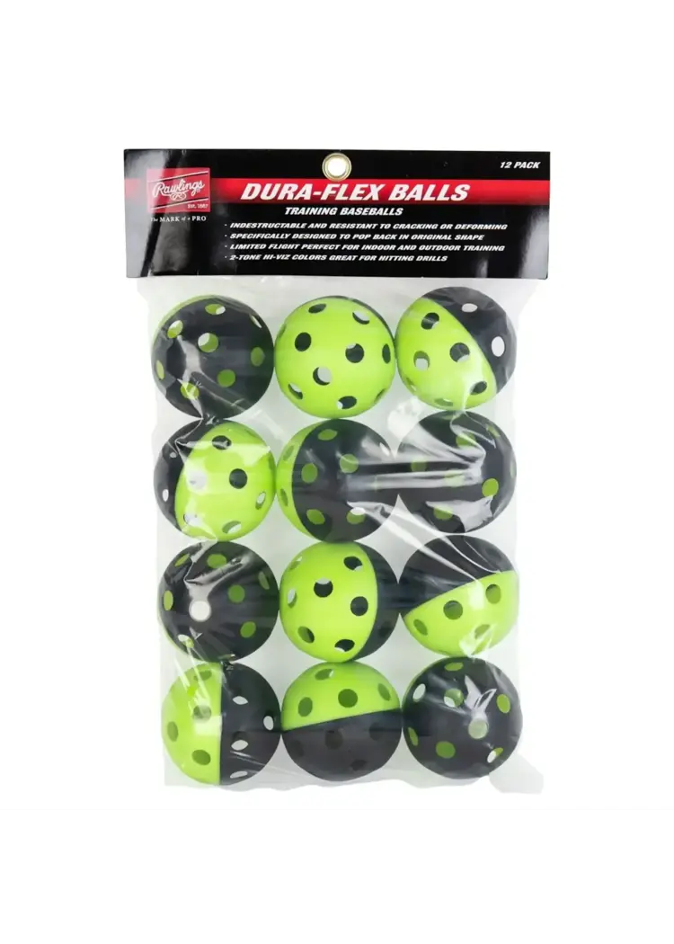 Rawlings RAWLINGS DURA-FLEX BALLES D'ENTRAINEMENT paquet de 12