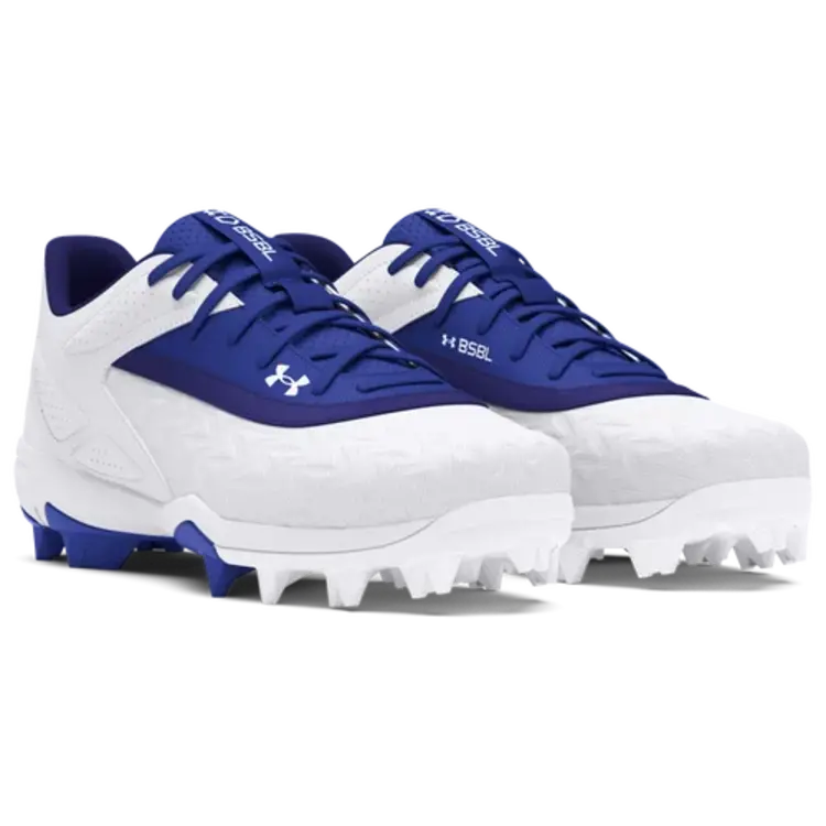 UNDER ARMOUR UNDER ARMOUR  LEADOFF LOW RM 3.0 CRAMPONS BASEBALL JUNIOR BLEU