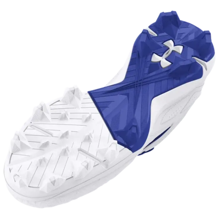 UNDER ARMOUR UNDER ARMOUR  LEADOFF LOW RM 3.0 CRAMPONS BASEBALL JUNIOR BLEU