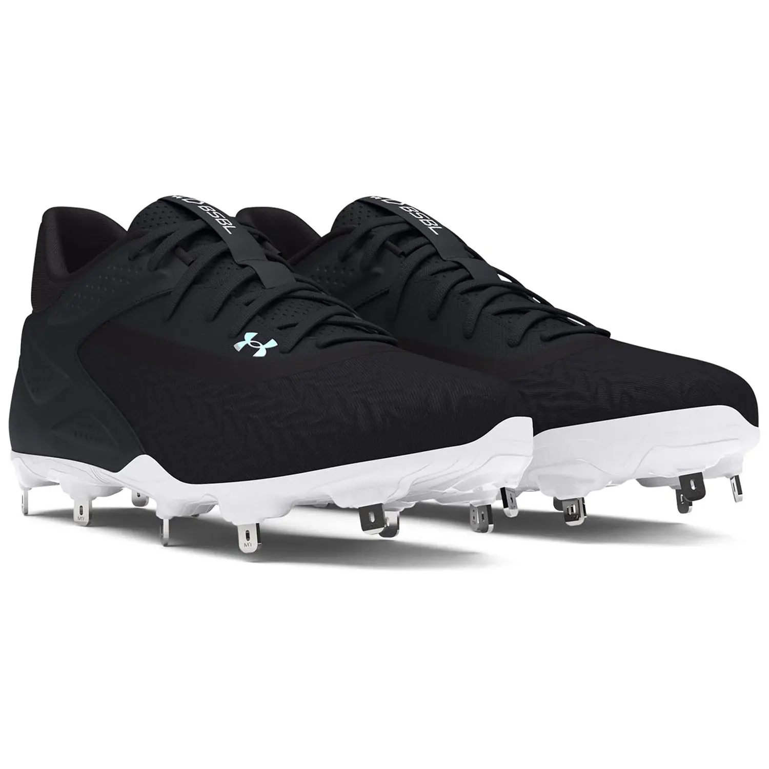 Nike Force Zoom Trout 8 Pro Crampons de baseball en métal, noir | Blanc, SZ 11,5