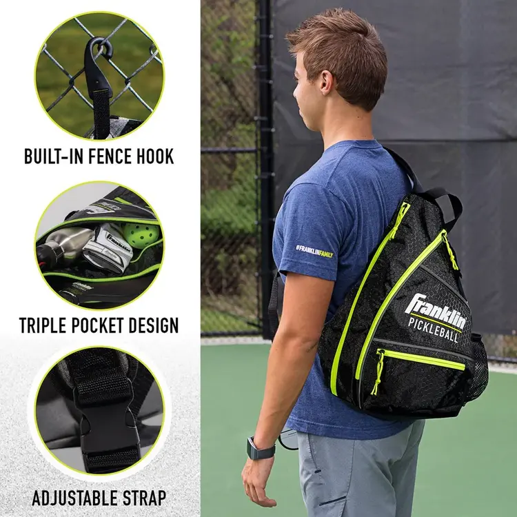 FRANKLIN FRANKLIN SLING SAC DE PICKLEBALL BLANC ET OR