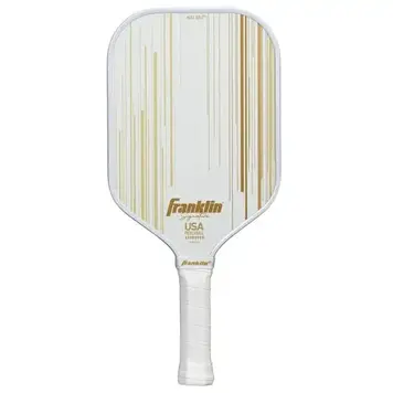 FRANKLIN FRANKLIN SIGNATURE PRO SERIES RAQUETTE DE PICKLEBALL BLANC ET OR