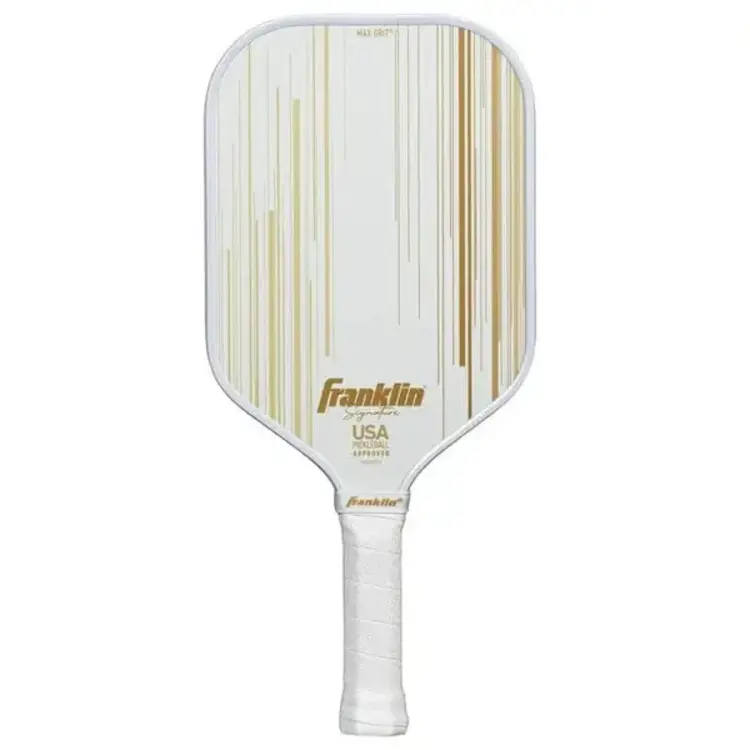 FRANKLIN FRANKLIN SIGNATURE PRO SERIES RAQUETTE DE PICKLEBALL BLANC ET OR