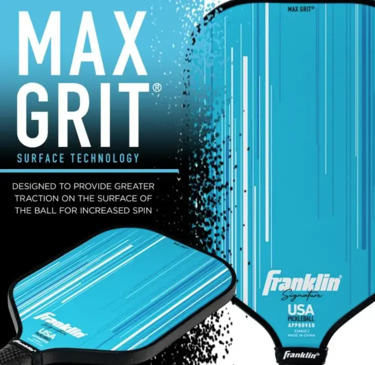 FRANKLIN FRANKLIN SIGNATURE PRO SERIES RAQUETTE DE PICKLEBALL BLANC ET OR