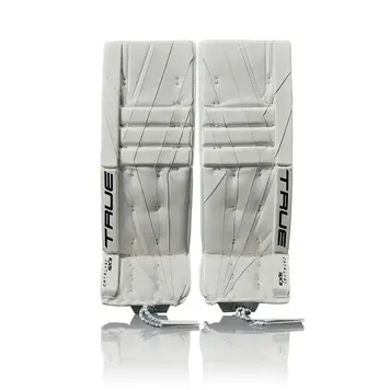 True Hockey TRUE CATALYST 9X3 JAMBIERE DE GARDIEN DE BUT SENIOR BLANC